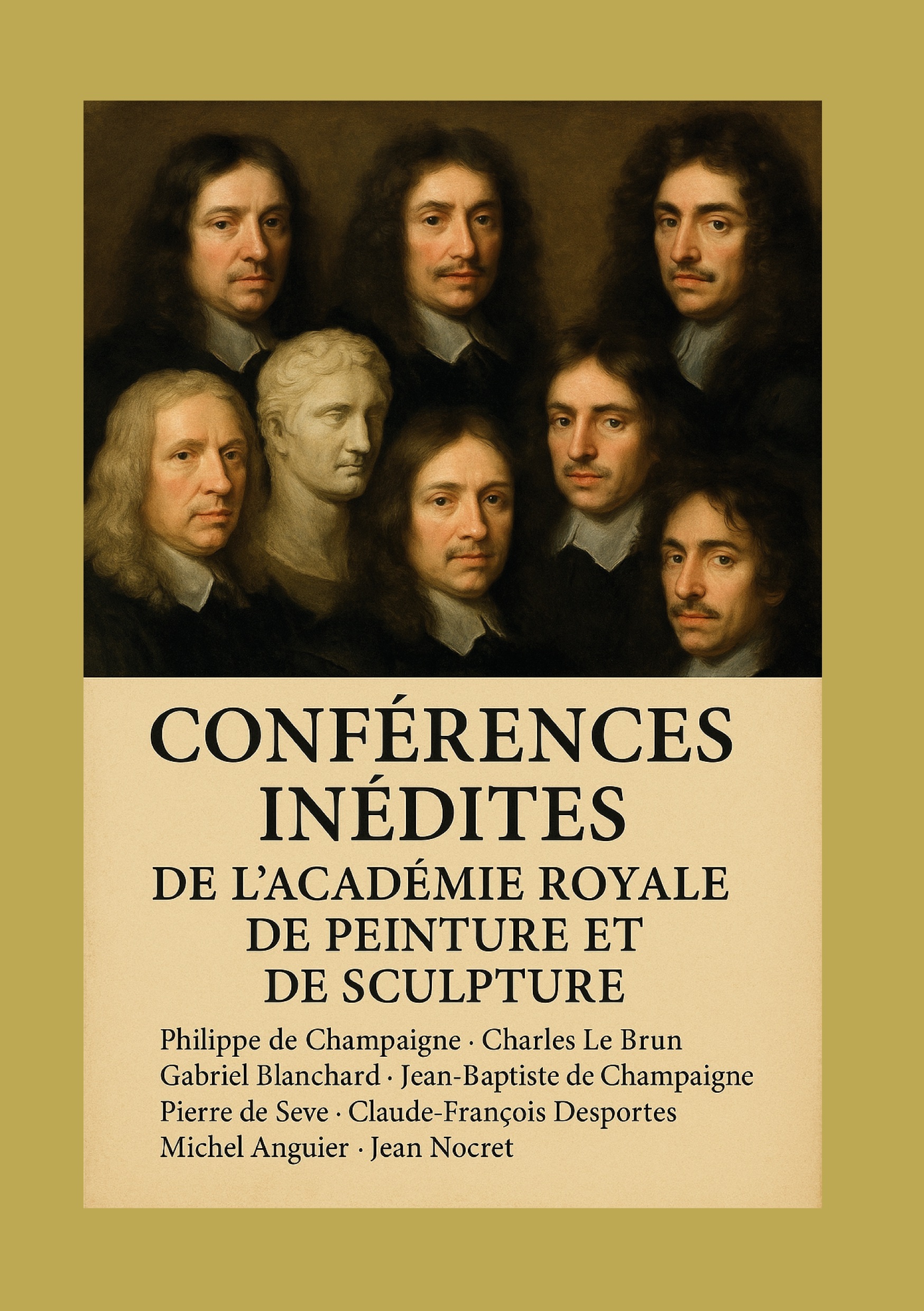 Conférences inédites de l'Académie royale de peinture et de sculpture