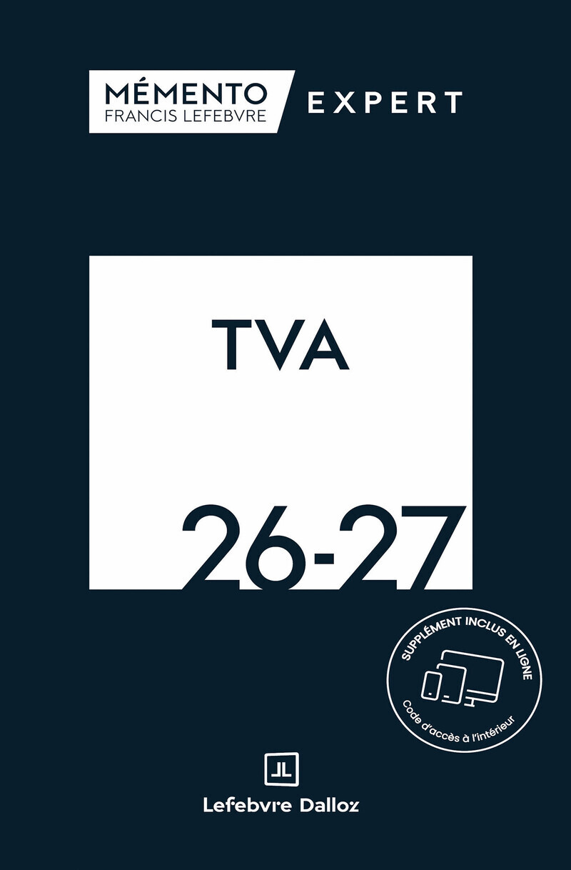 Mémento TVA 2026-2027