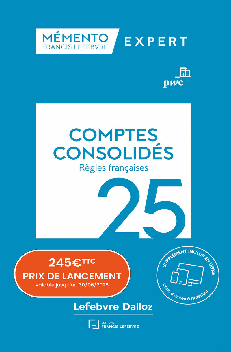 Mémento Comptes consolidés 2025
