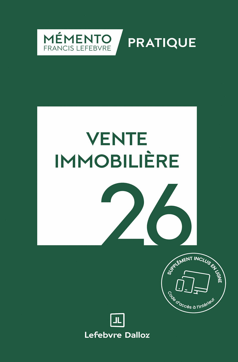 Mémento Vente immobilière 2026