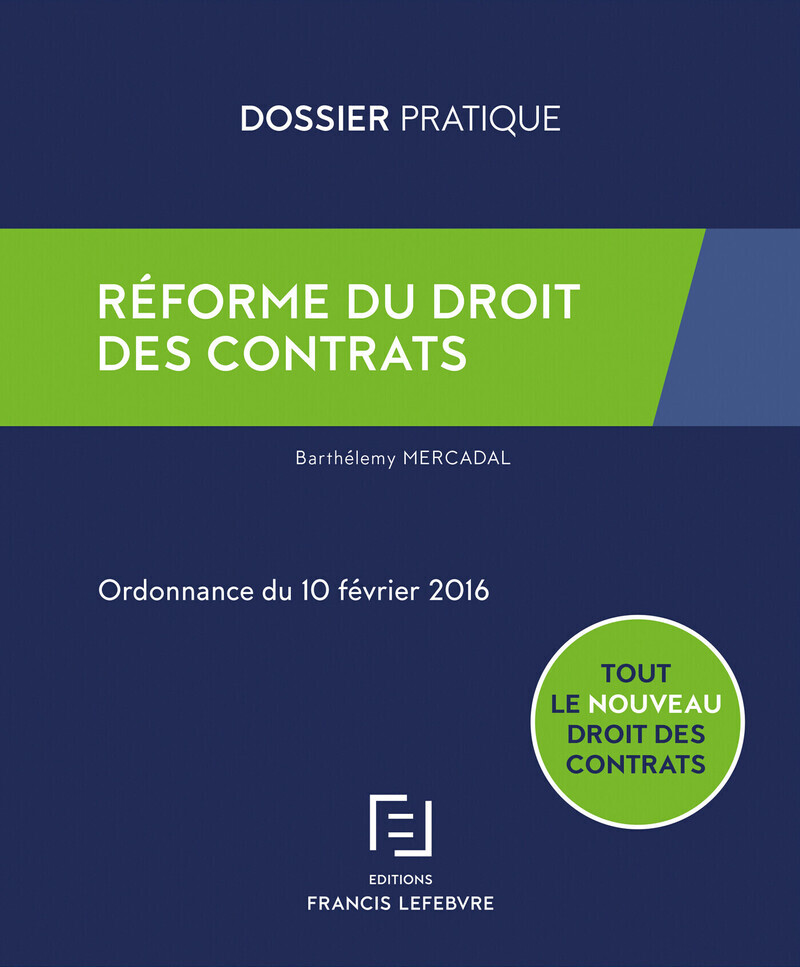 Réforme du droit des contrats