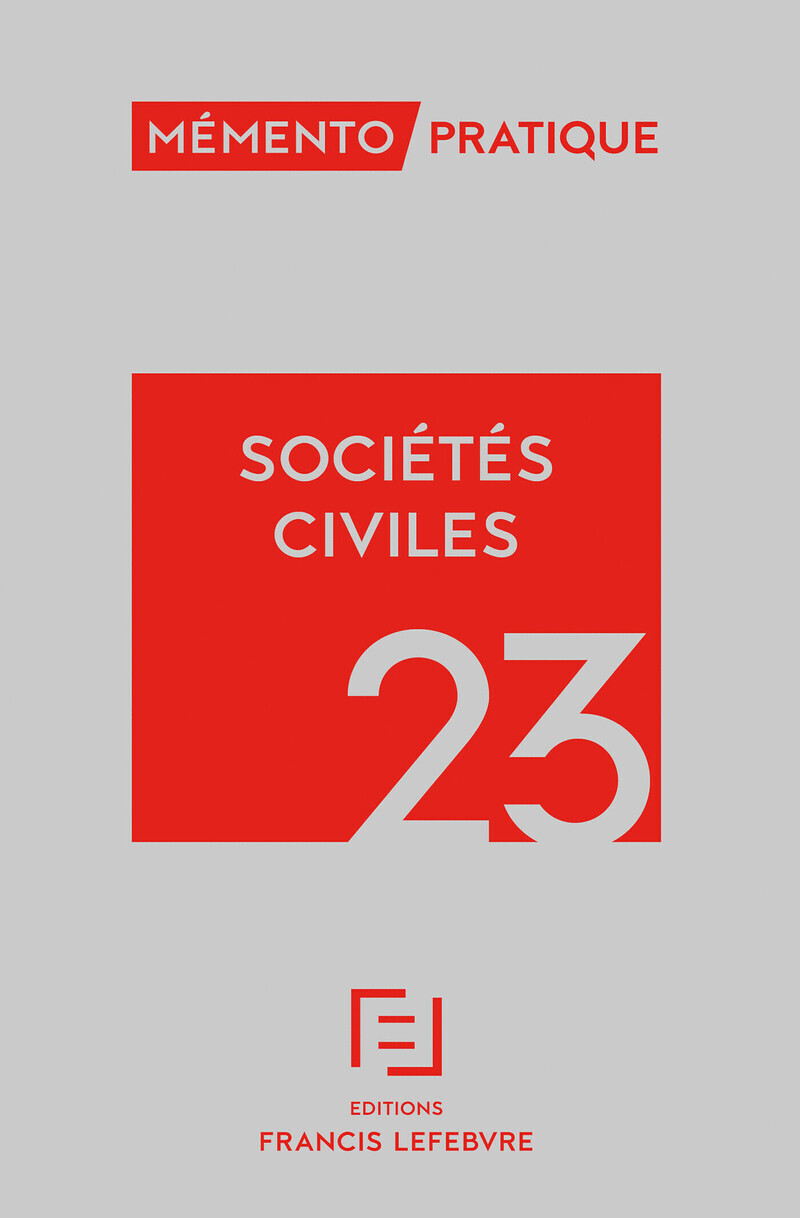 Mémento Sociétés civiles 2023