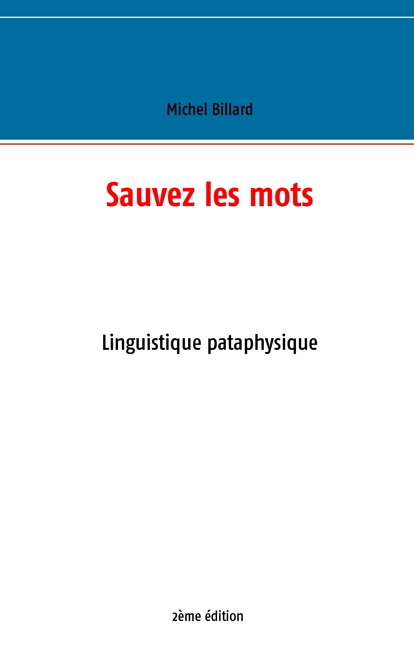 Sauvez les mots
