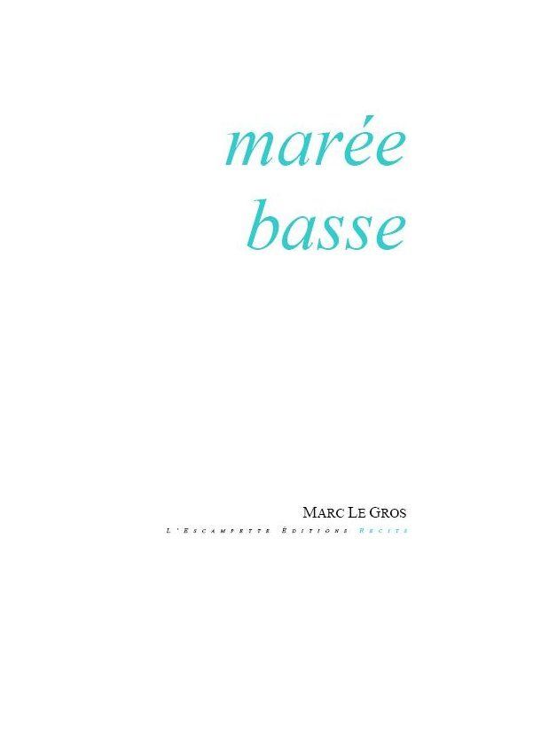 Marée basse
