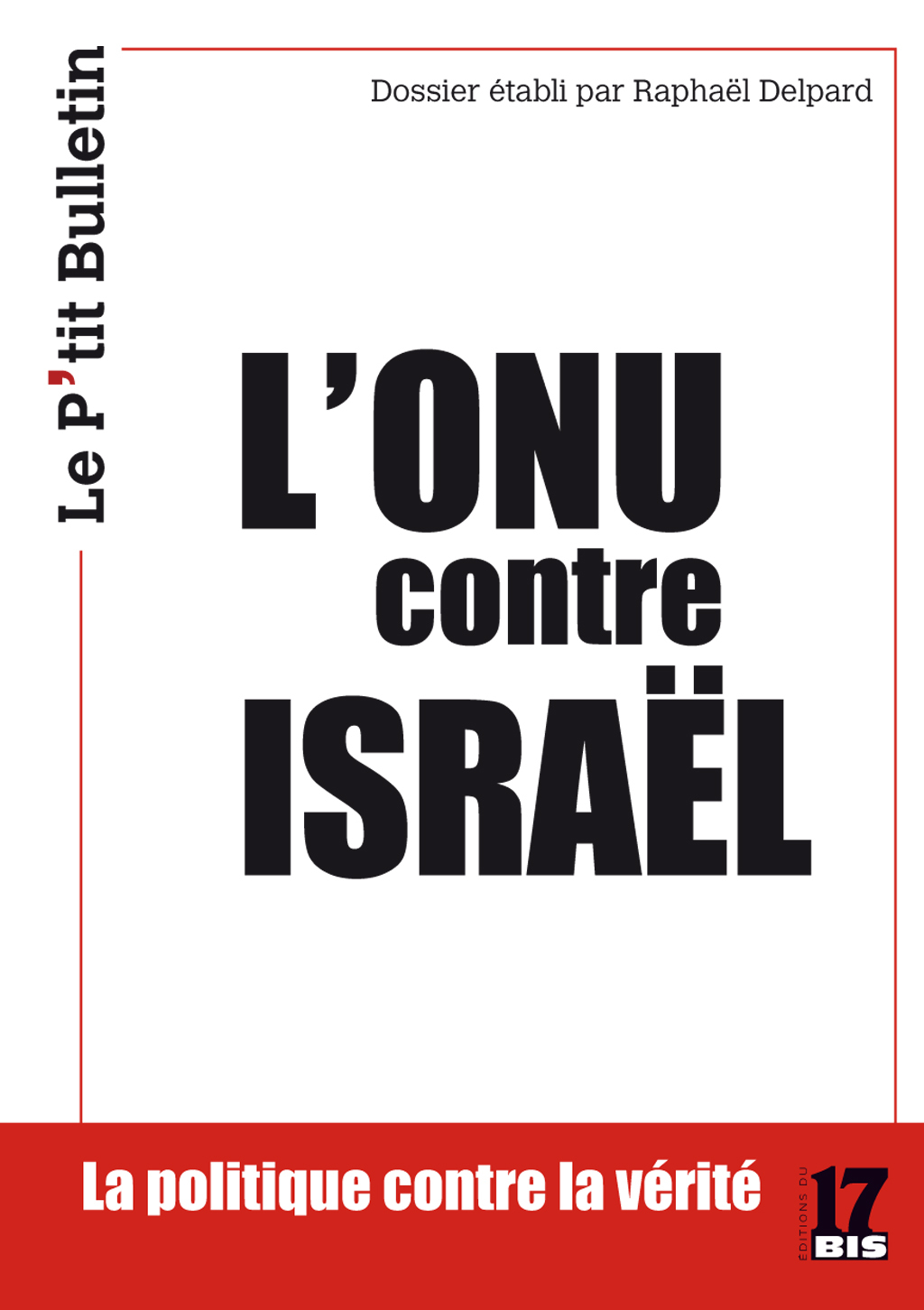 L'ONU contre ISRAËL