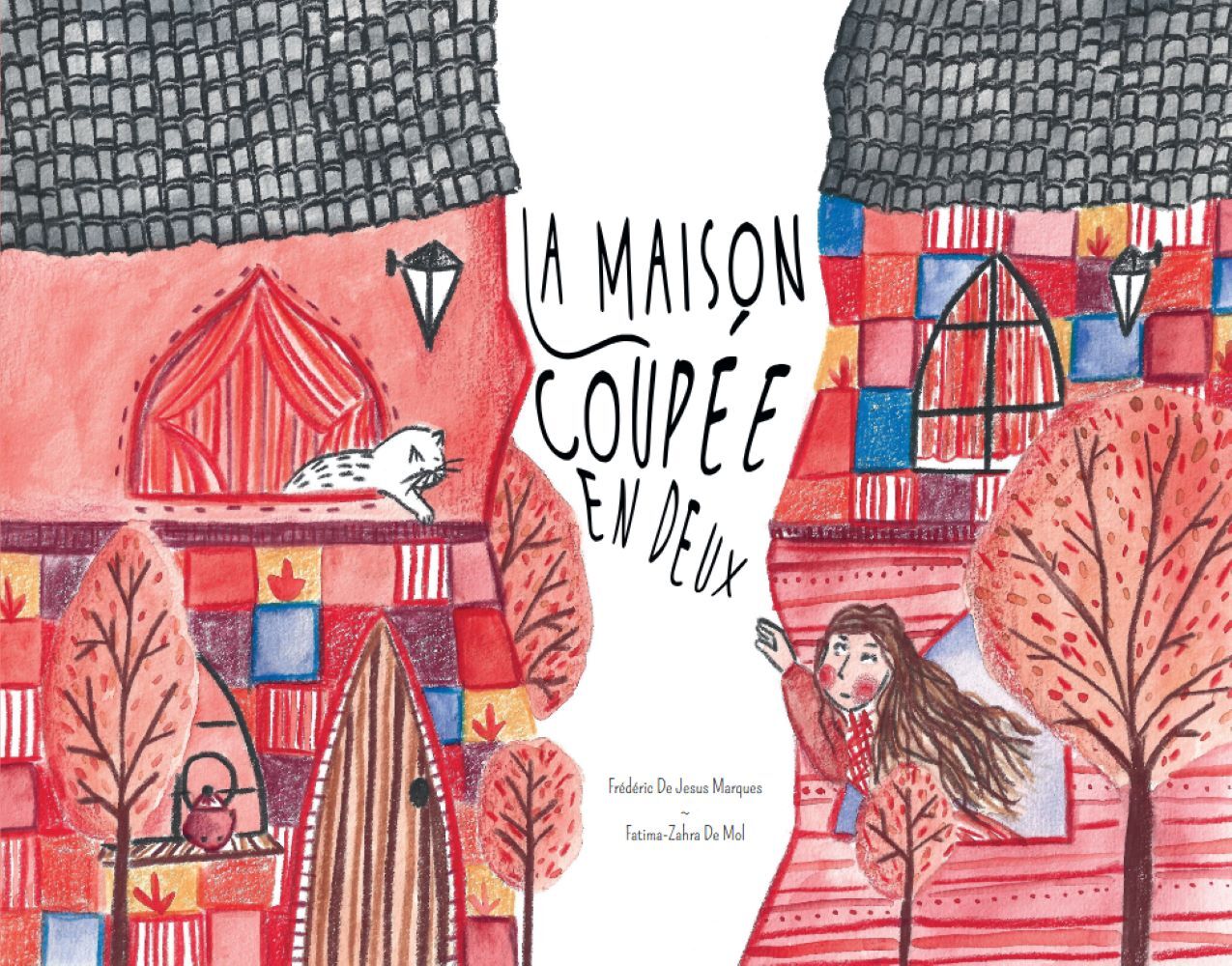 La maison coupée en deux