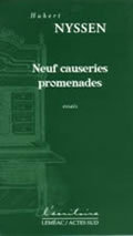 Neuf causeries promenades