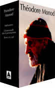 Coffret Théodore Monod 3vols