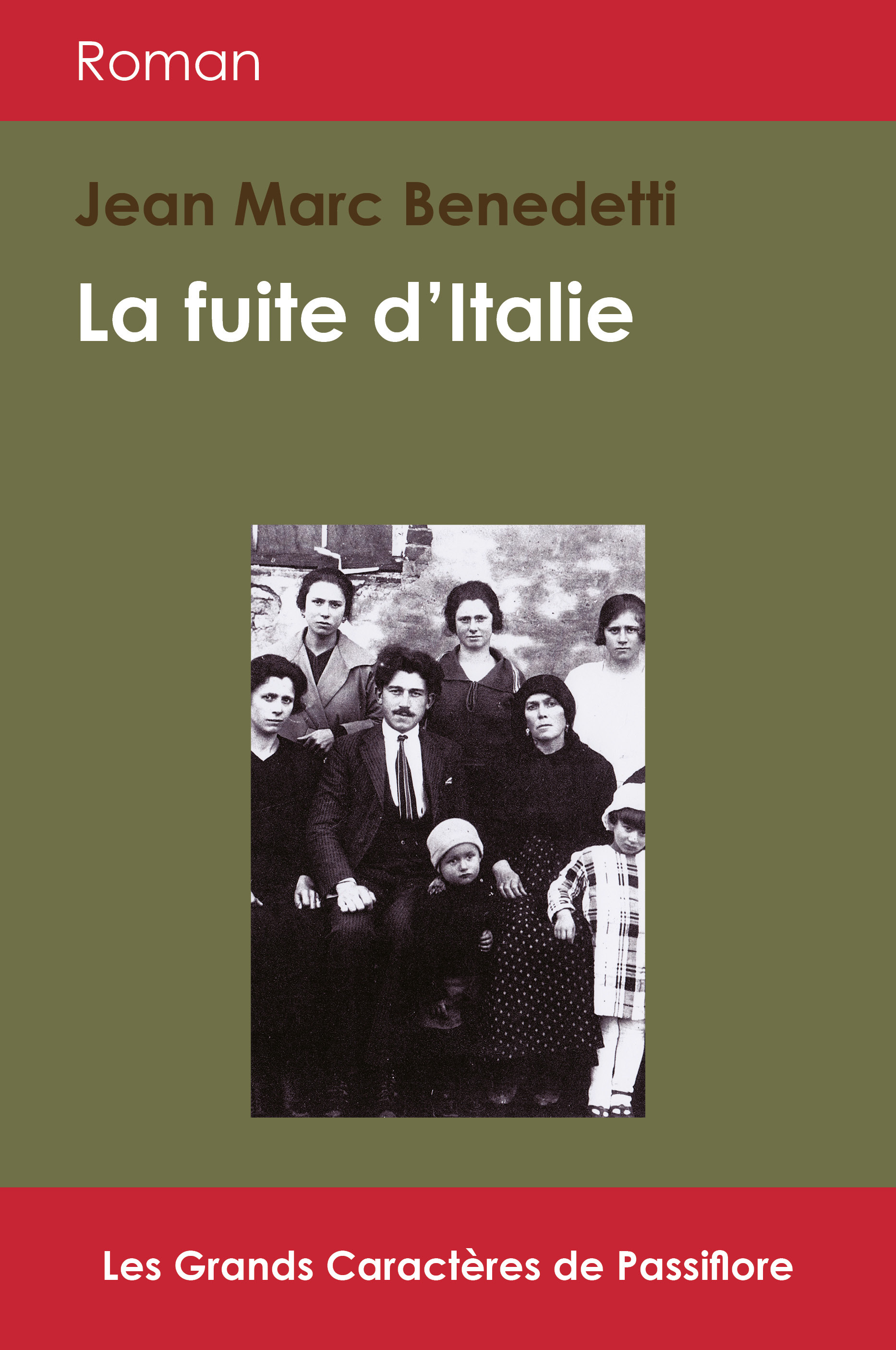 La fuite d'Italie - roman
