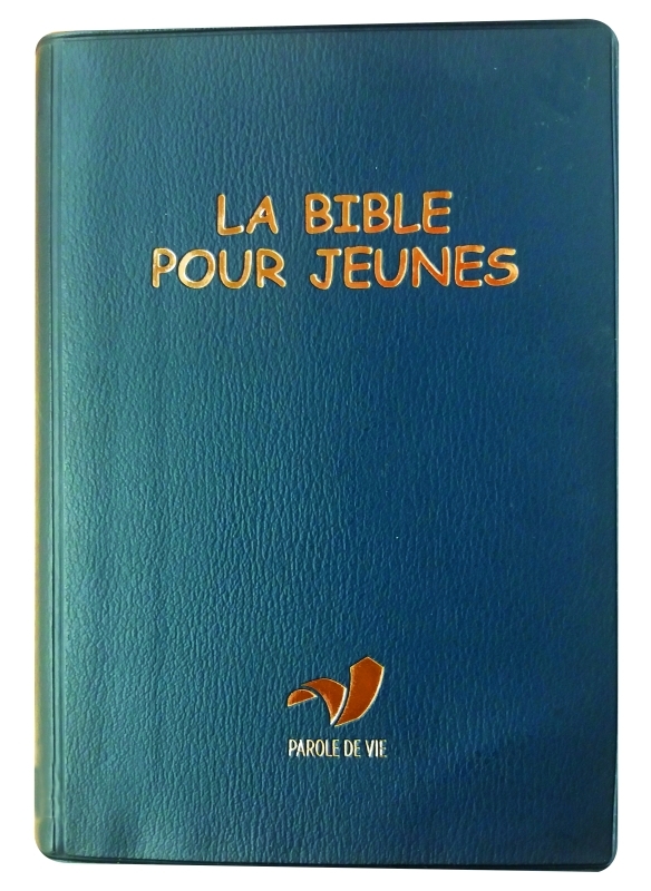 La Bible pour jeunes - Parole de Vie - Bleu, souple, vinyle, sans les livres deutérocanoniques