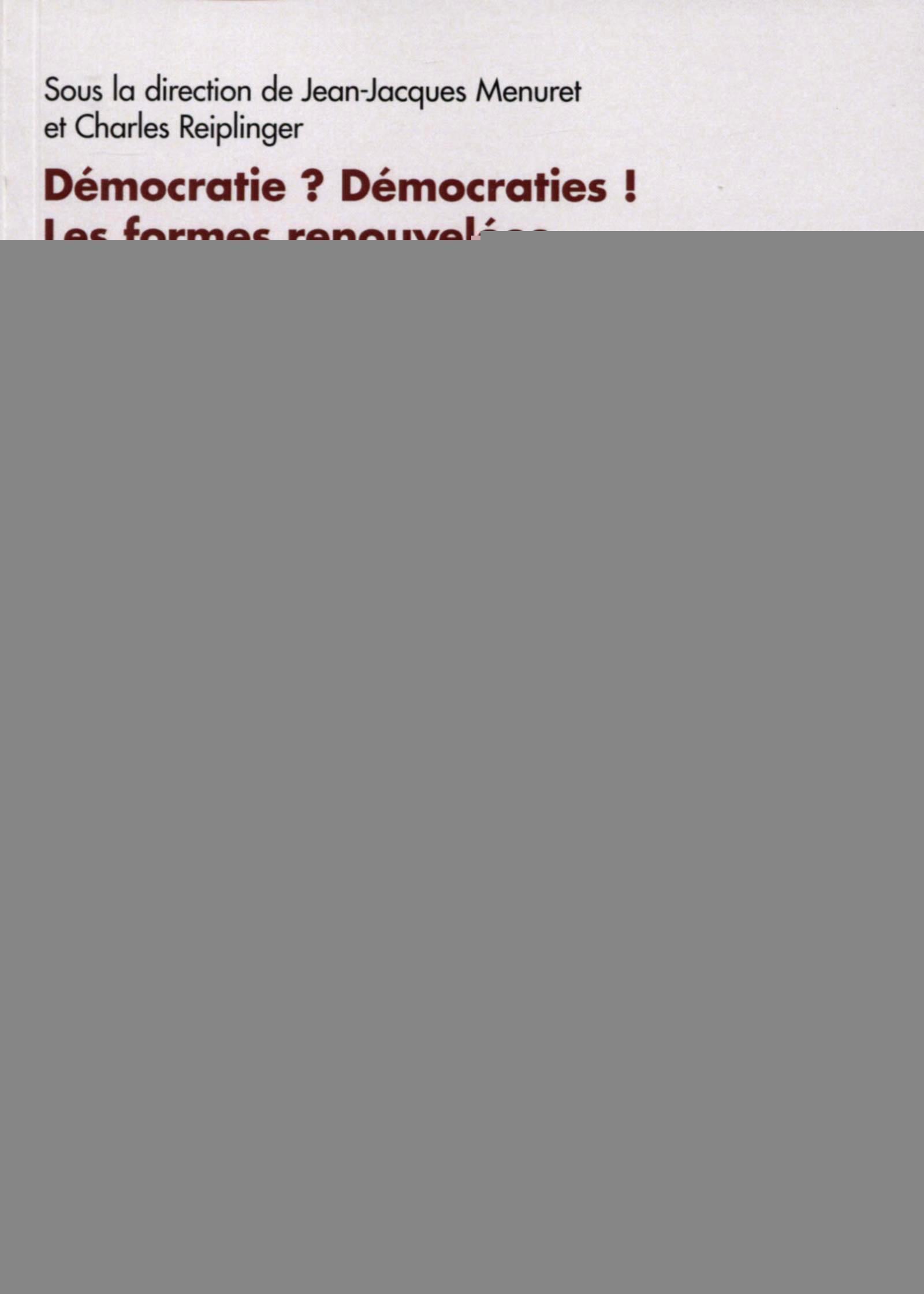 Démocratie ? Démocraties !