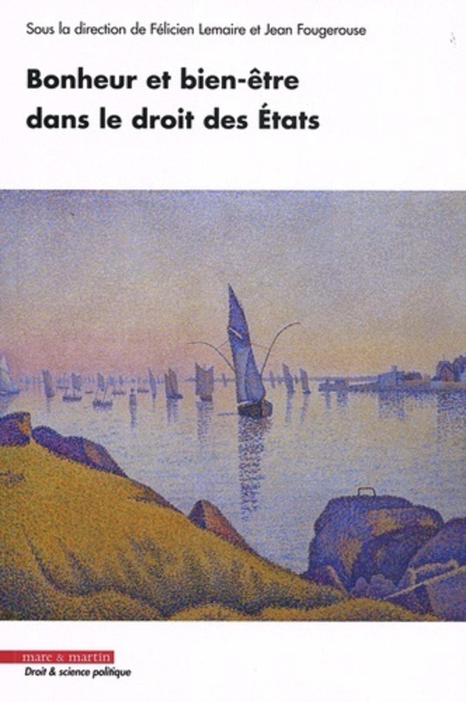 Bonheur et bien-être dans le droit des états