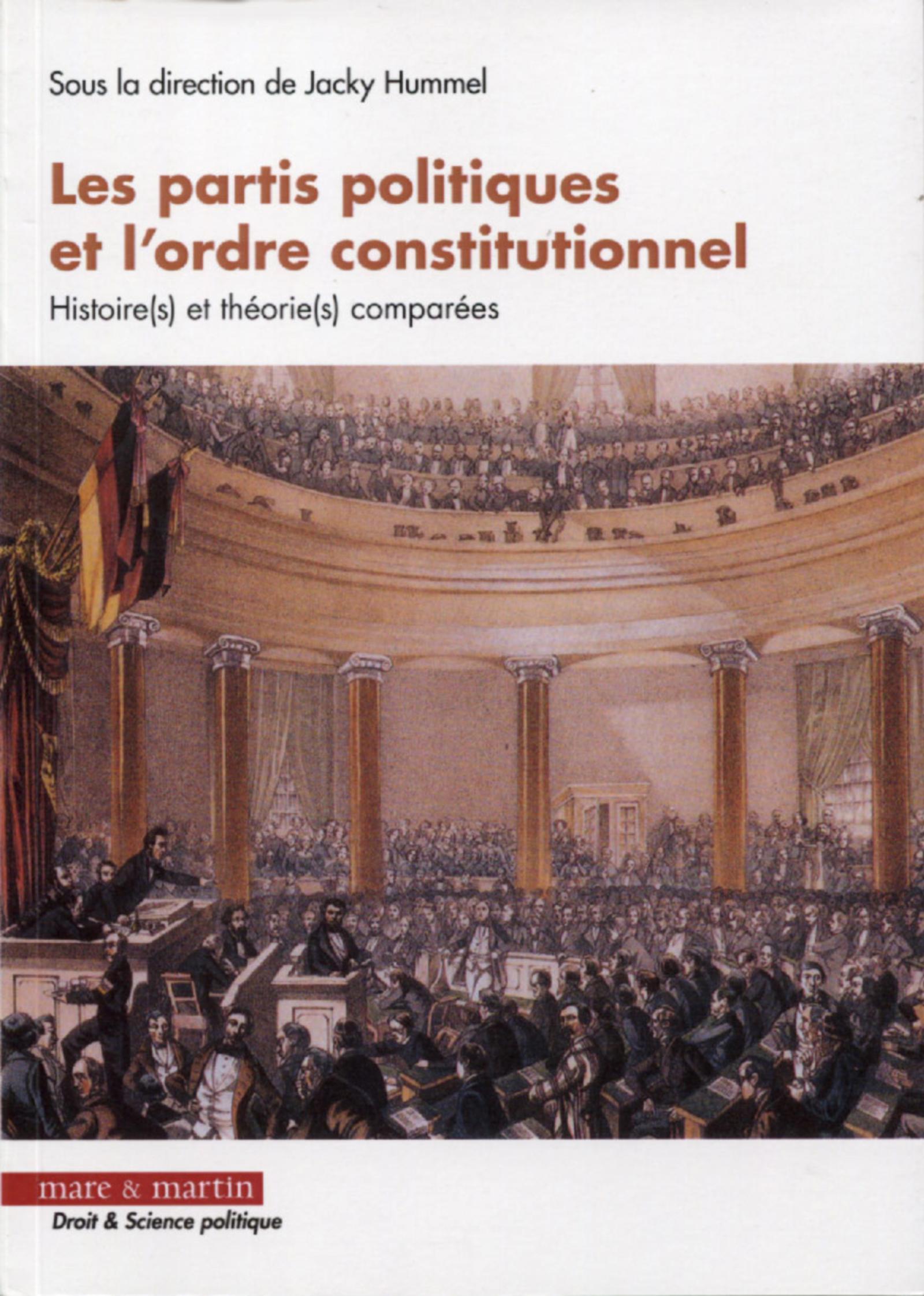 Les partis politiques et l'ordre constitutionnel