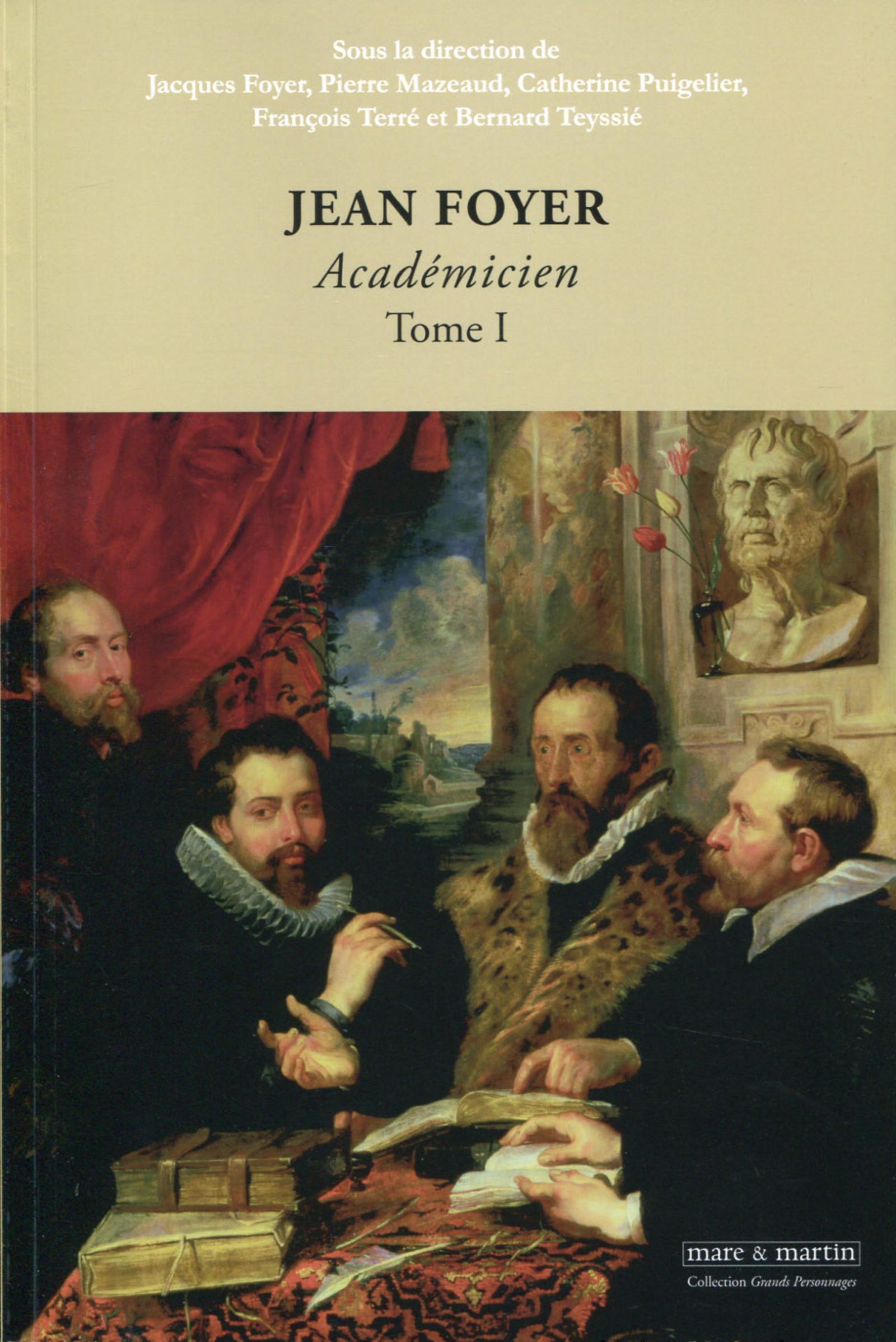 Jean Foyer, Académicien