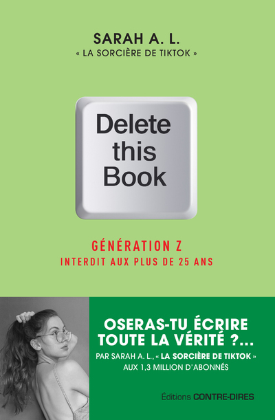 Delete this book - Génération Z Interdit aux plus de 25 ans