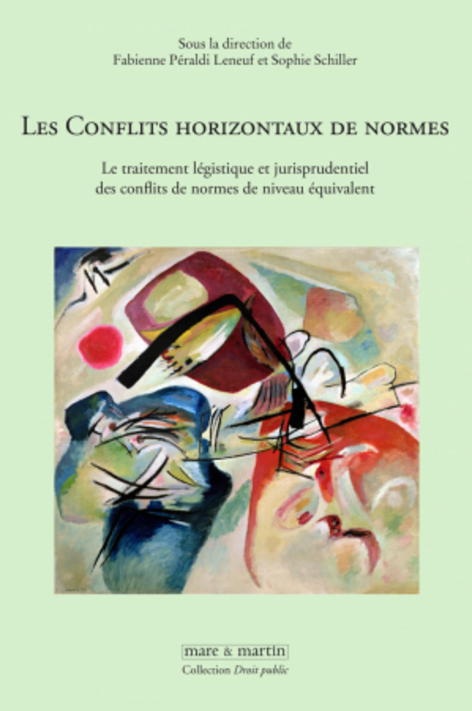 Les conflits horizontaux de normes