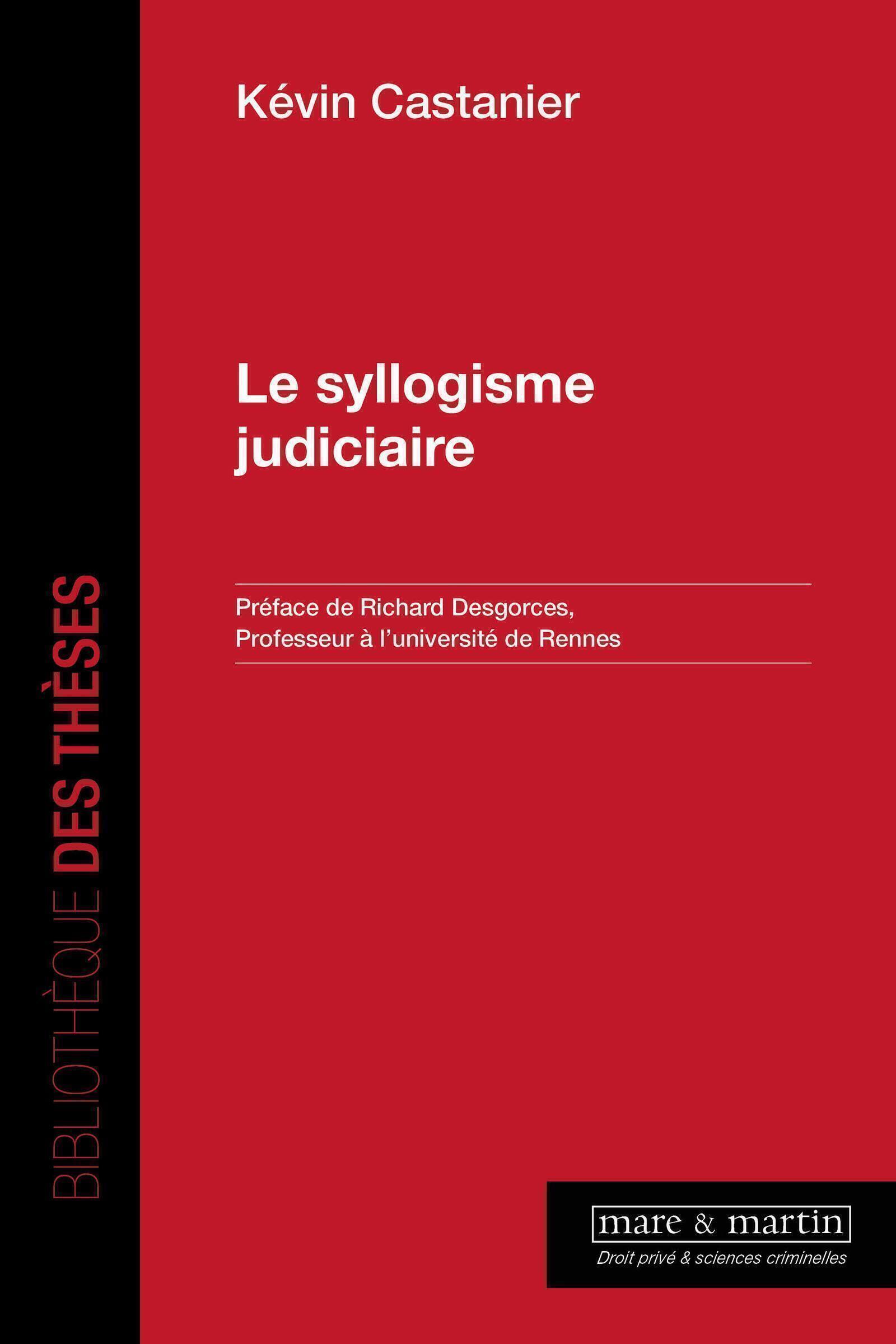 Le Syllogisme judiciaire