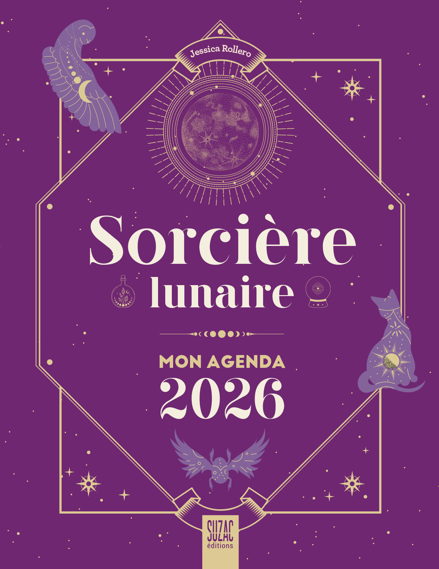Sorcière lunaire, mon agenda 2026