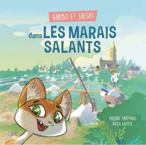 Haribo et Salsifi dans les marais salants