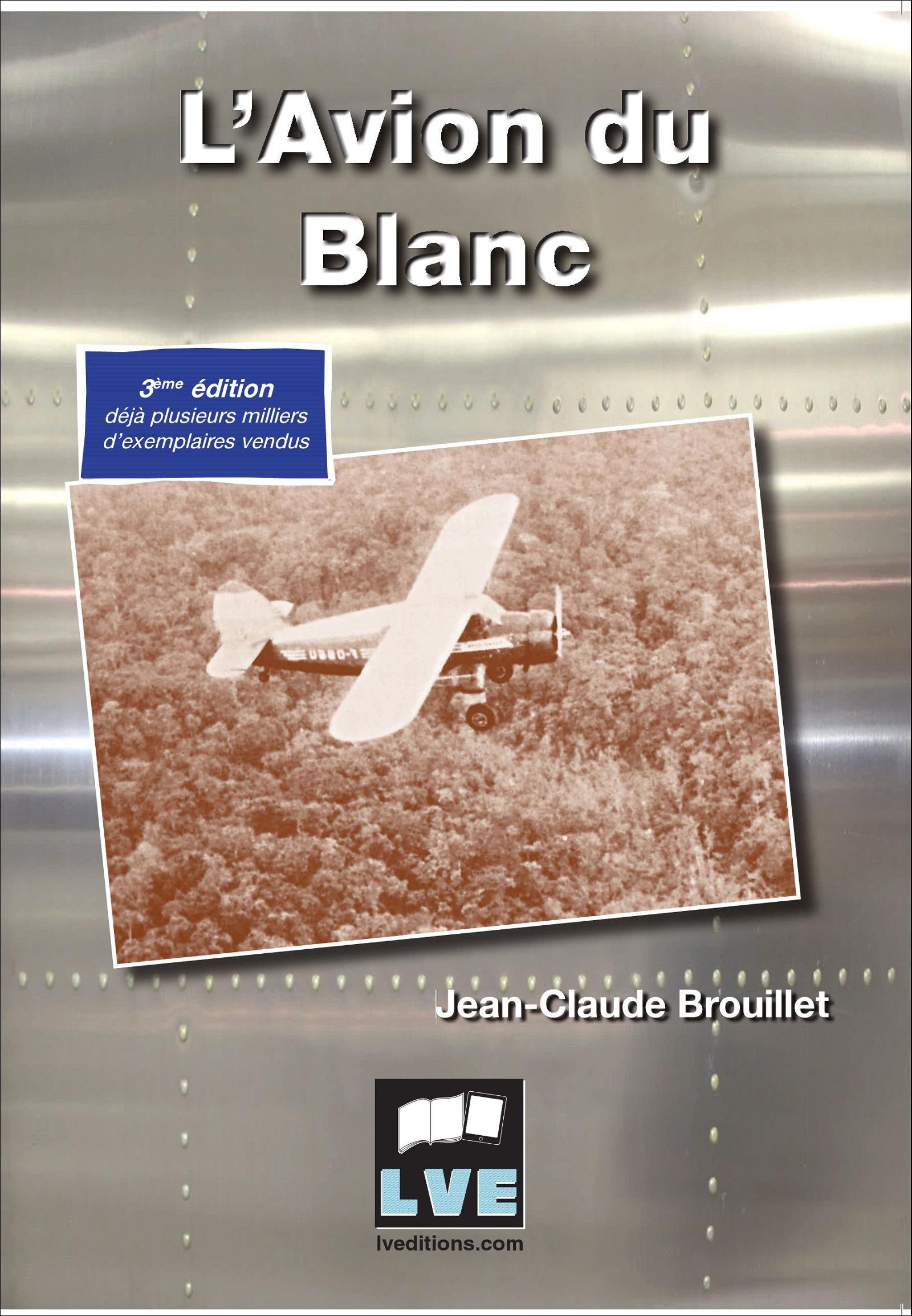 L'avion du blanc
