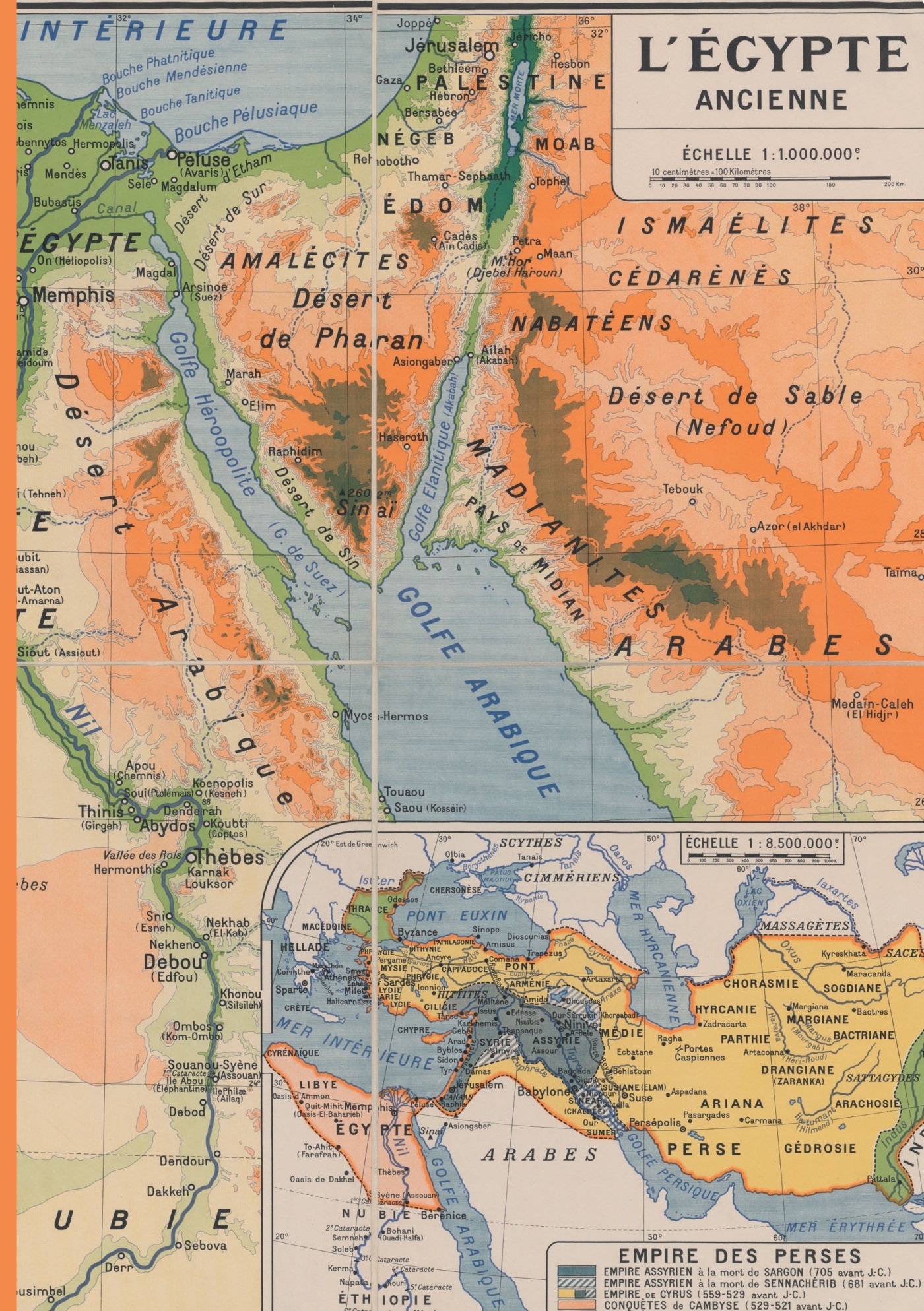 Carnet blanc : L'Égypte ancienne par Maurice Teissier. Libr. Hatier, Paris (1933).