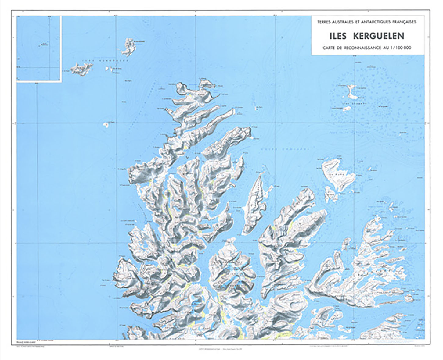 Kerguelen Nord-Ouest  1/100.000