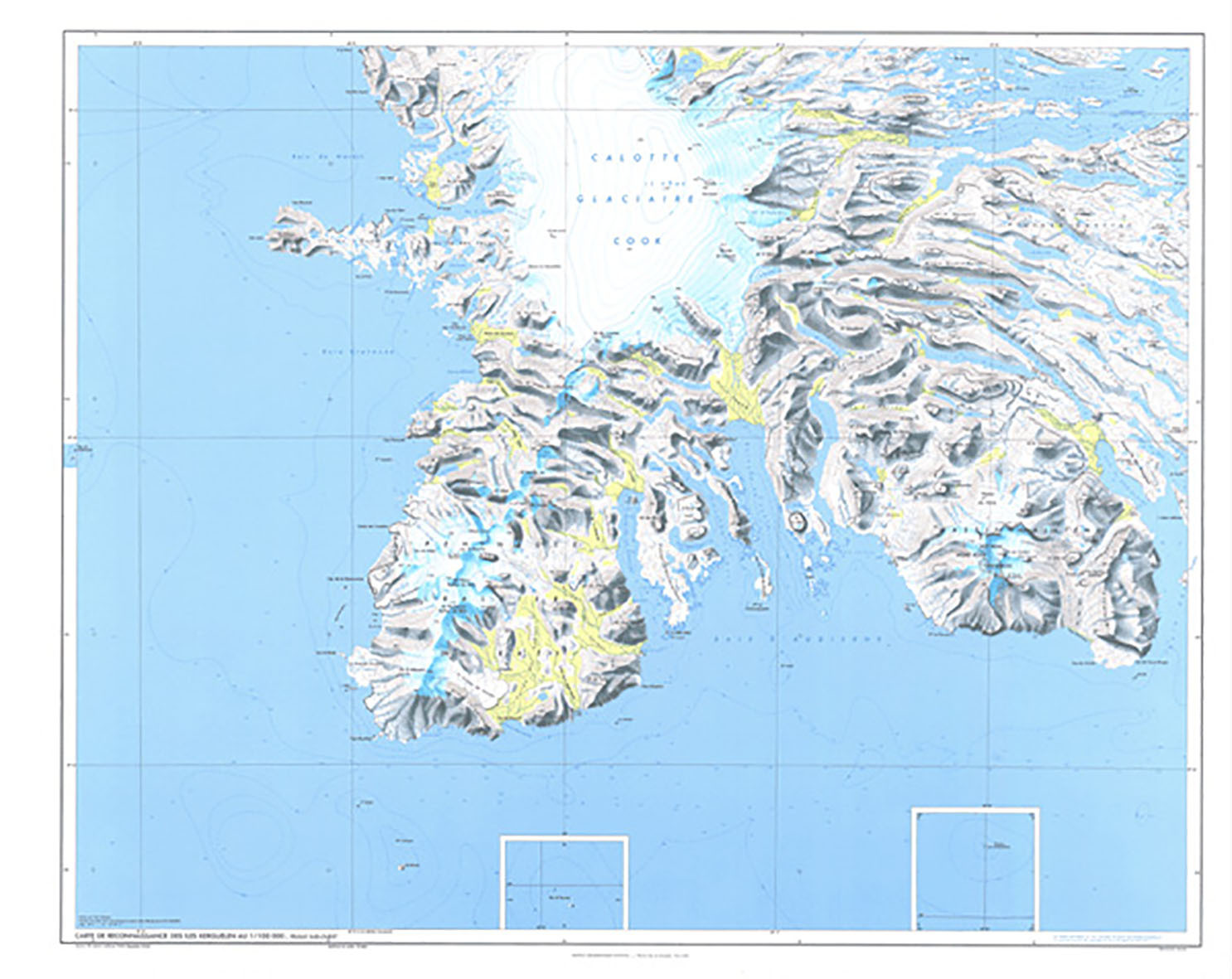 KERGUELEN FEUILLE SUD OUEST