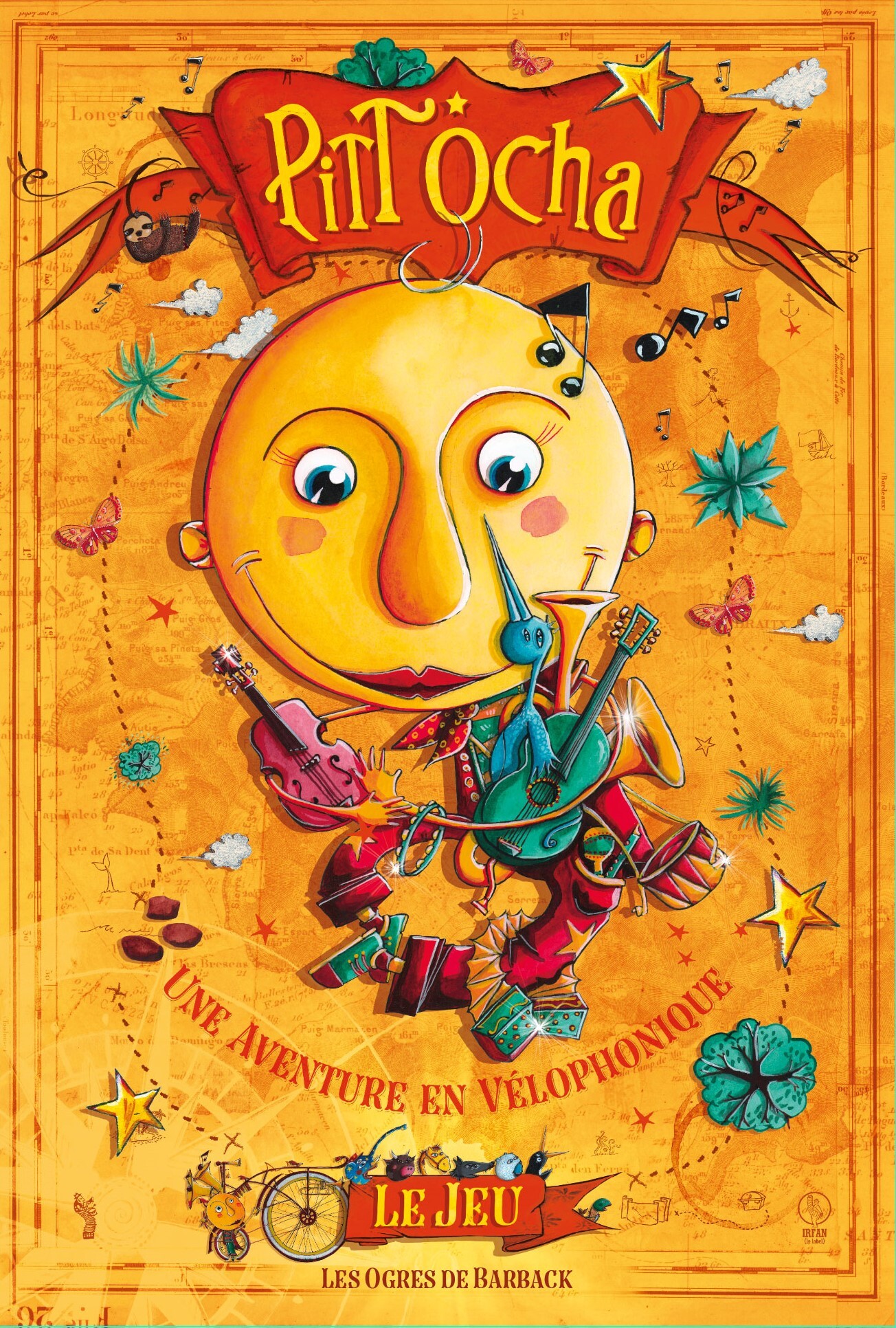 Pitt Ocha et le vélophonique : Le jeu