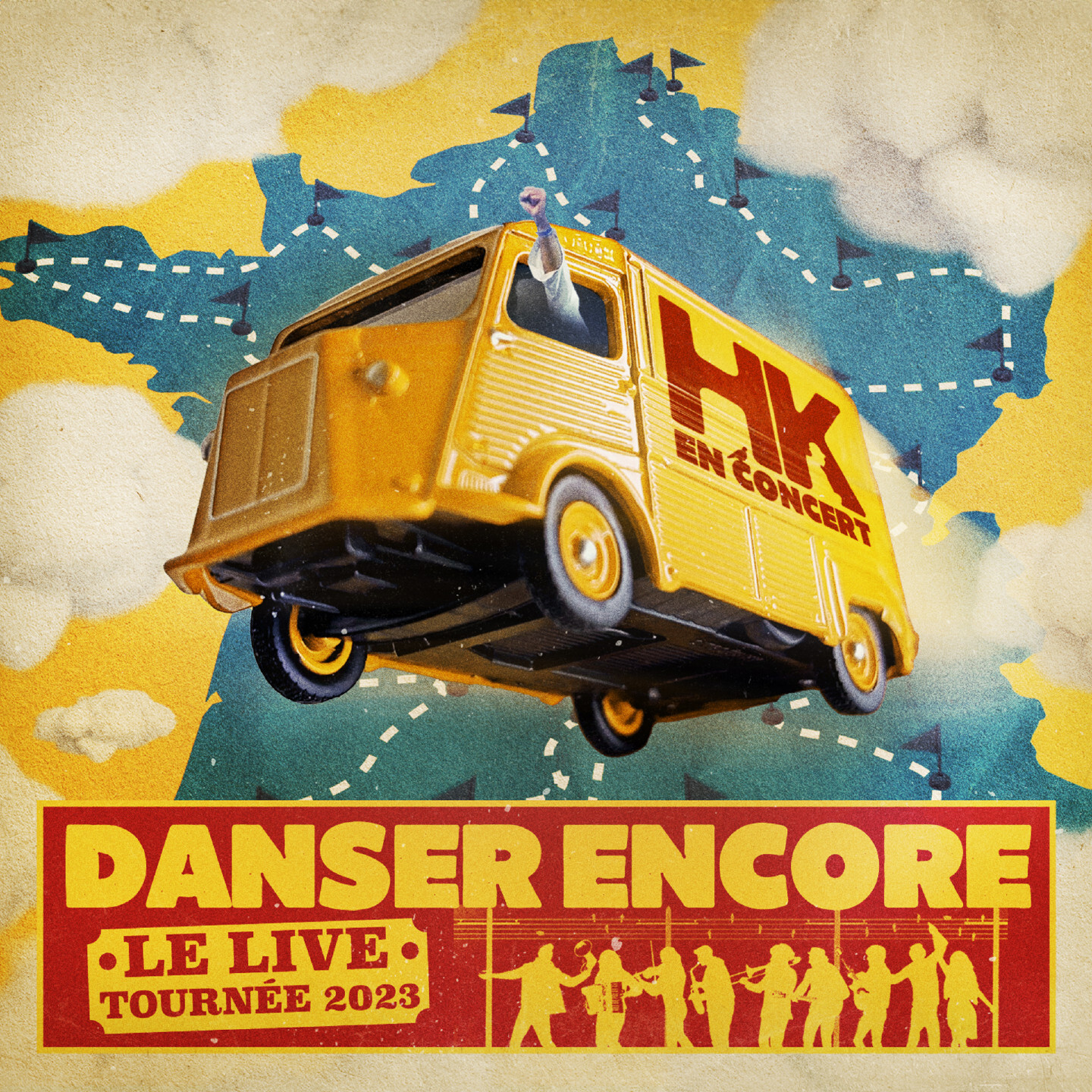 Danser encore, le live - HK