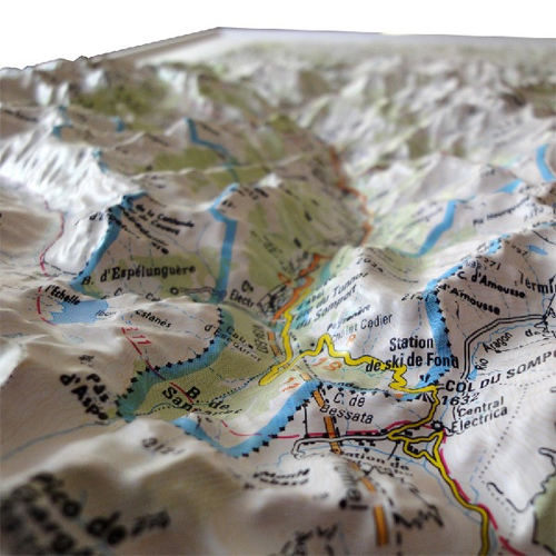 60161 HAUTES PYRENEES 79 CM X 109 CM