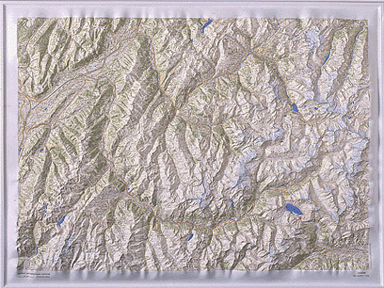 Aed 60144 Relief Vanoise  1/100.000