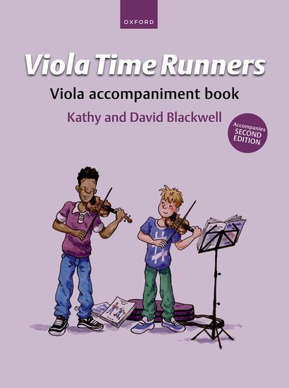 KATHY & DAVID BLACKWELL : VIOLA TIME RUNNERS - VIOLA ACCOMPANIMENT BOOK