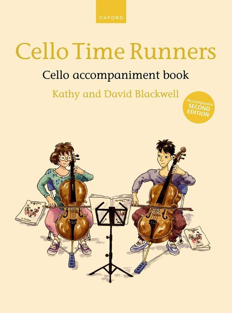 Cello Time Runners Cello accompaniment book (for Second Edition)