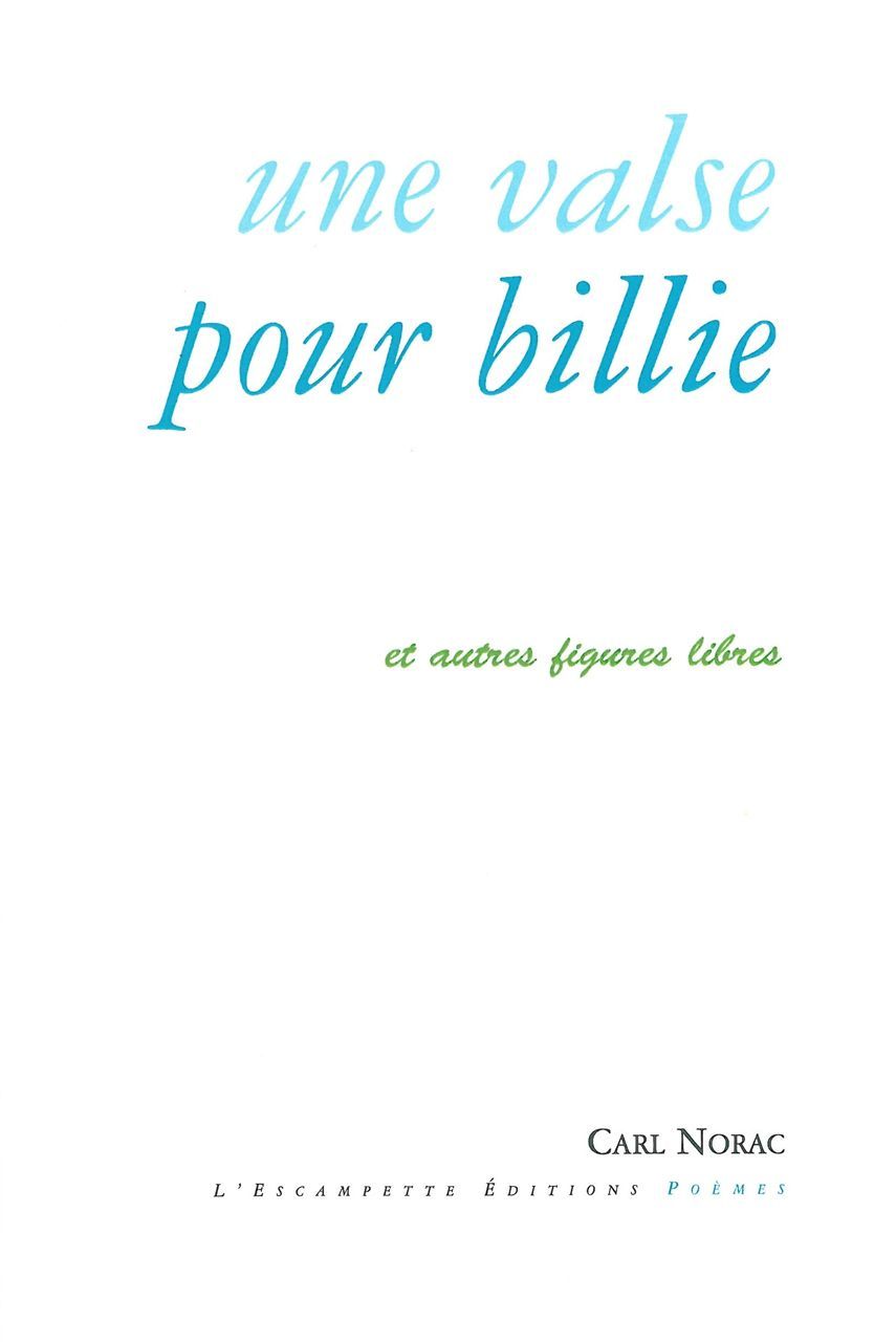 Une valse pour Billie