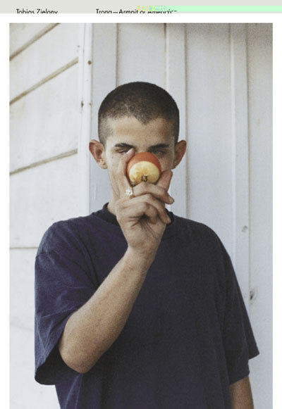 Tobias Zielony Trona. Armpit of America /anglais