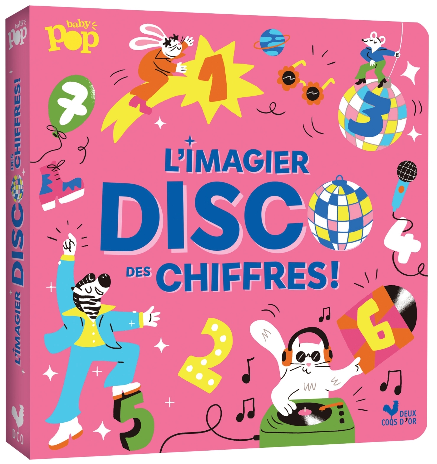Mon imagier disco des chiffres