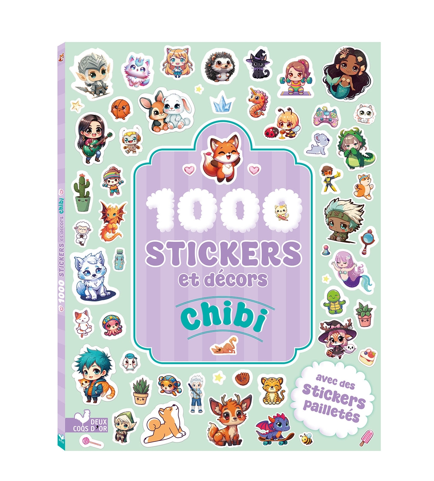1000 stickers et décors chibi