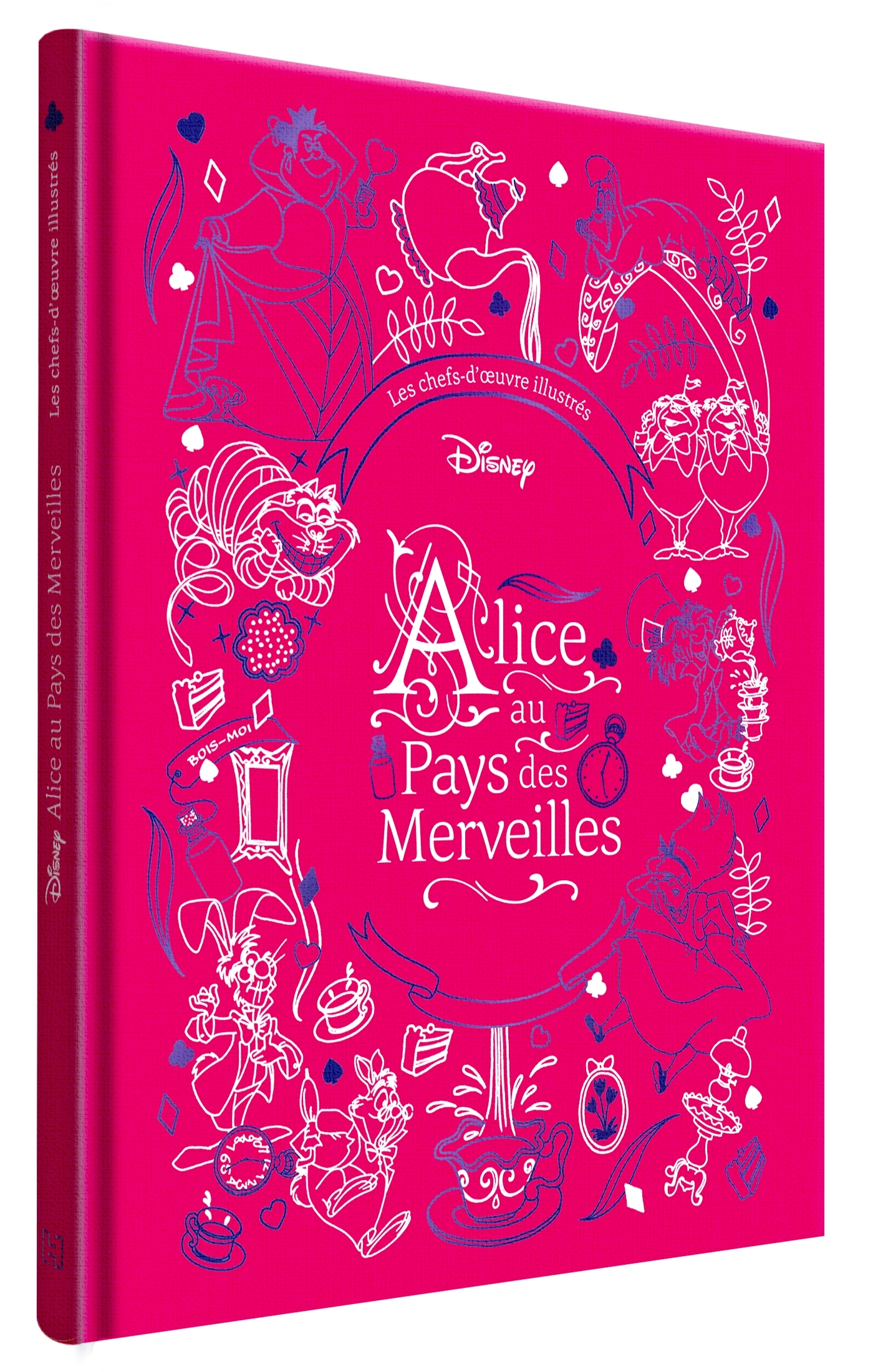 ALICE AU PAYS DES MERVEILLES - Les Chefs-d'oeuvre illustrés - Disney
