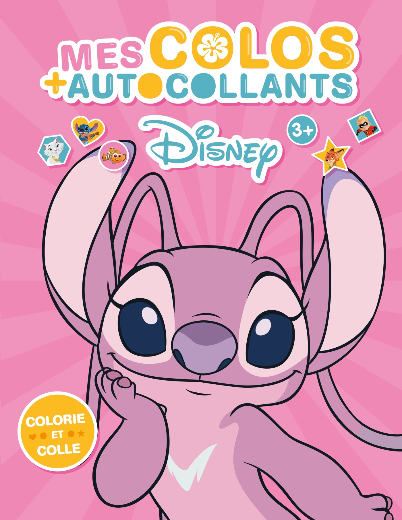STITCH - Mes colos + autocollants - Disney