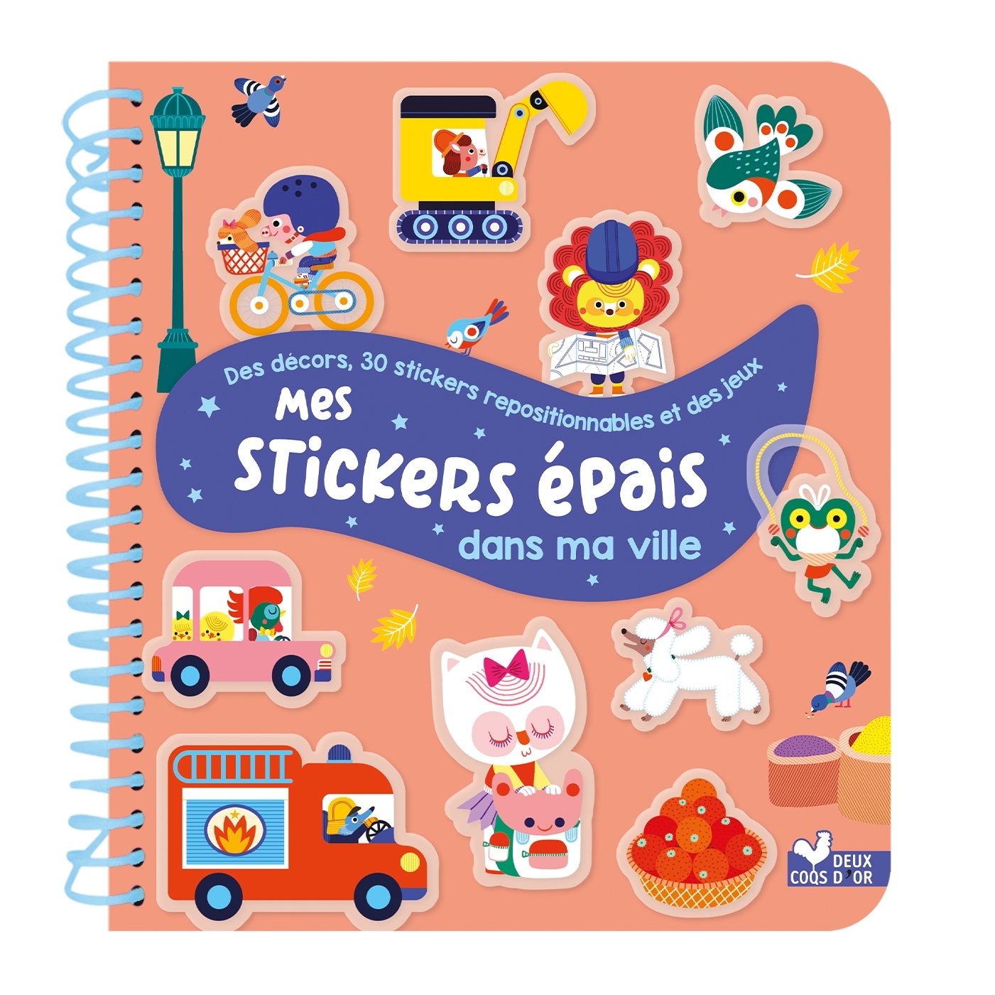 Mes stickers épais - Dans ma ville