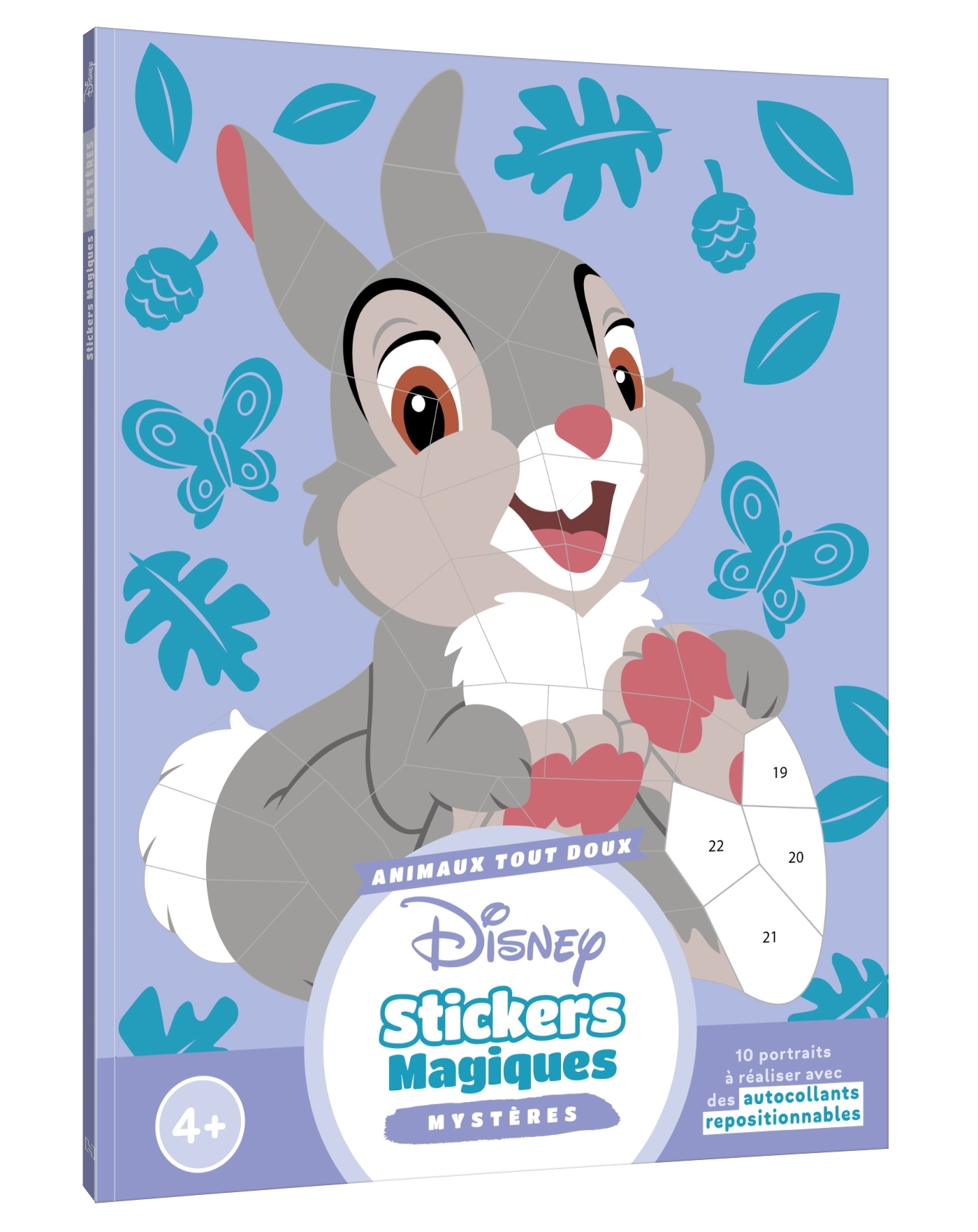 DISNEY - Mes stickers magiques - Mystères (4+) - Animaux tout doux