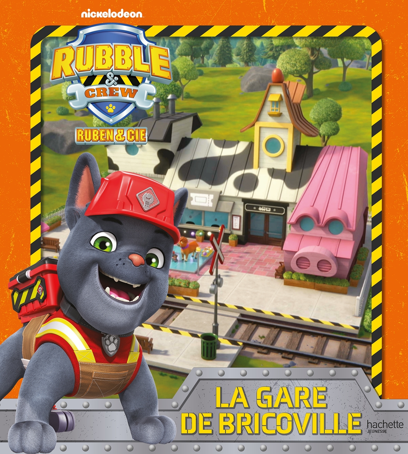 Ruben & Cie - La nouvelle gare de Bricoville