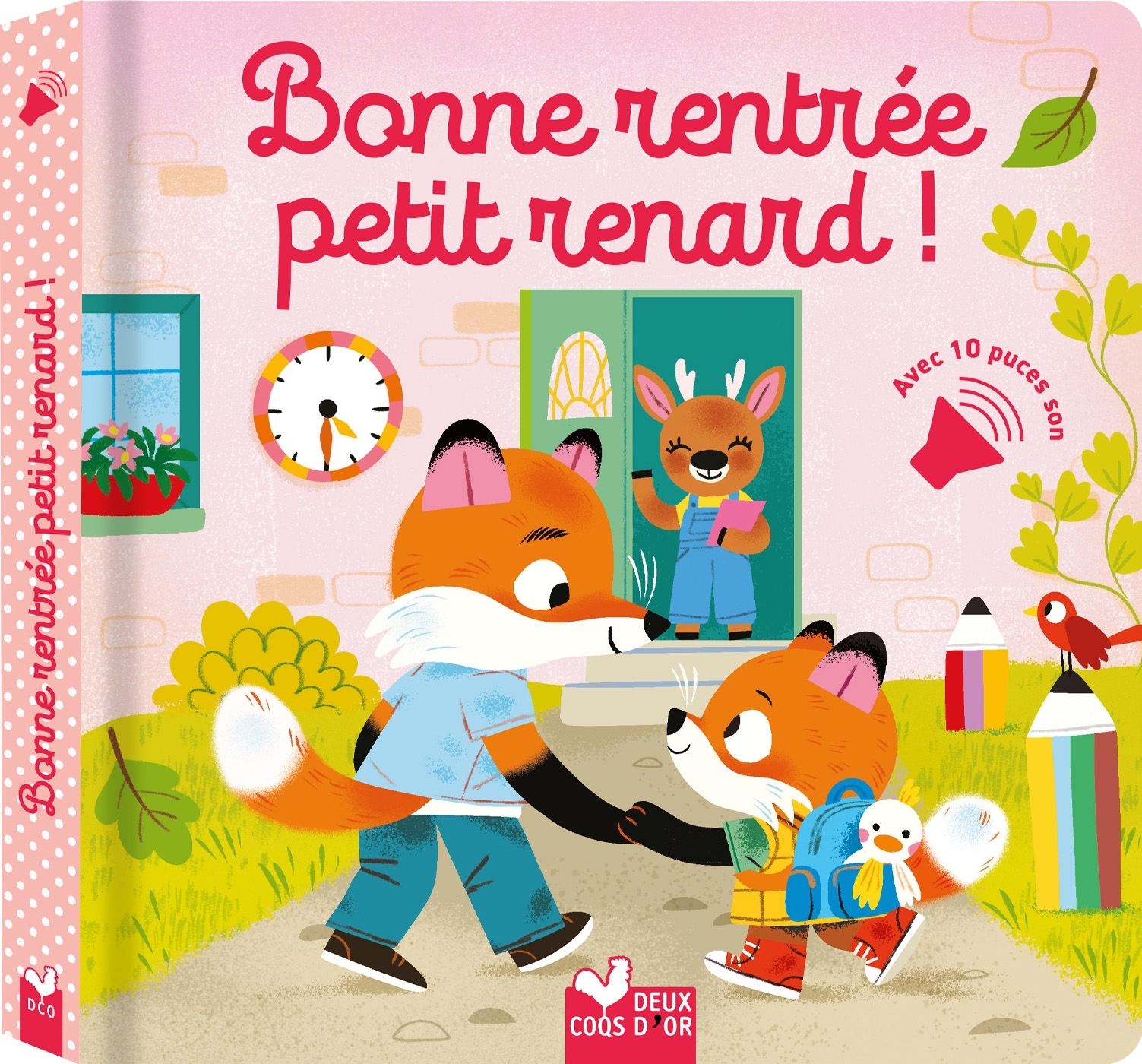 Bonne rentrée, petit renard ! - livre sonore