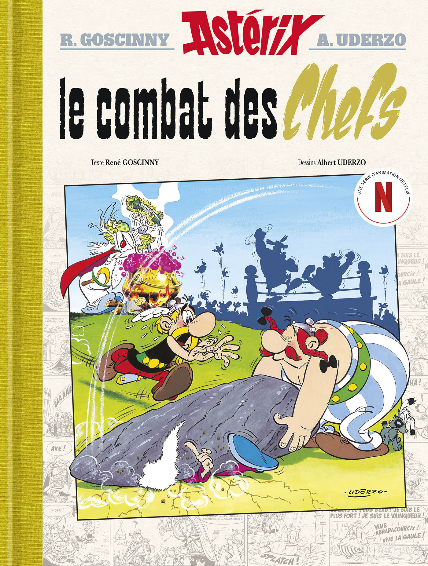 Astérix - Le Combat des chefs n°7 - Édition luxe série Netflix