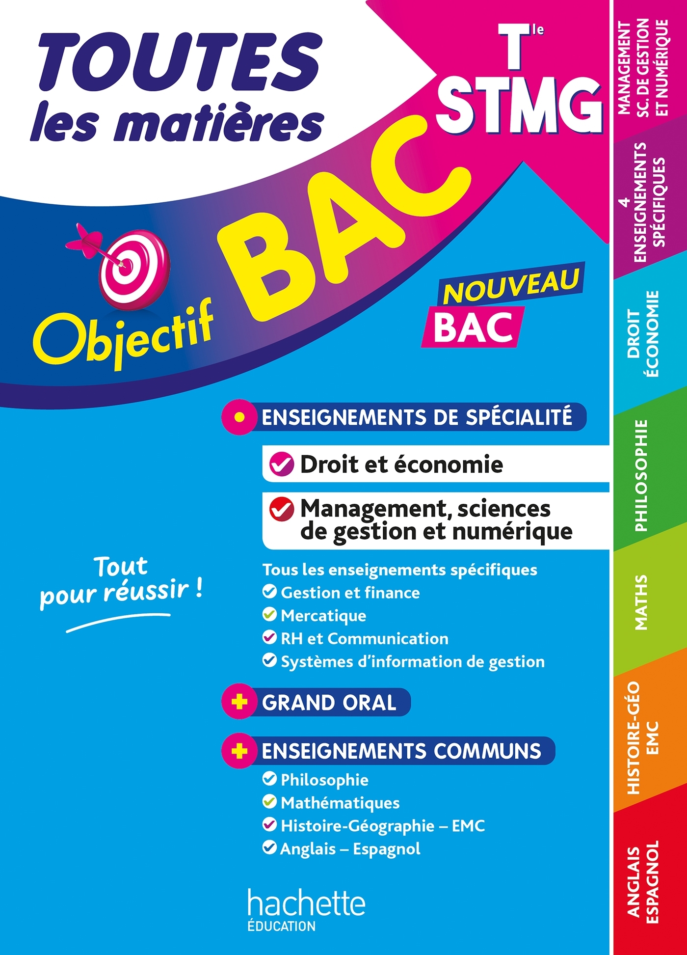 Objectif BAC 2026 - Terminale STMG Toutes les matières