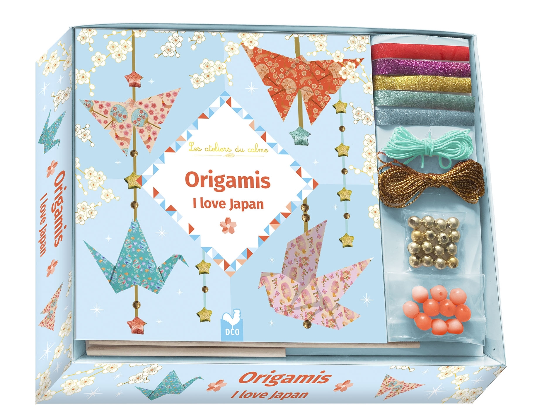 Origamis I love Japan - coffret avec accessoires