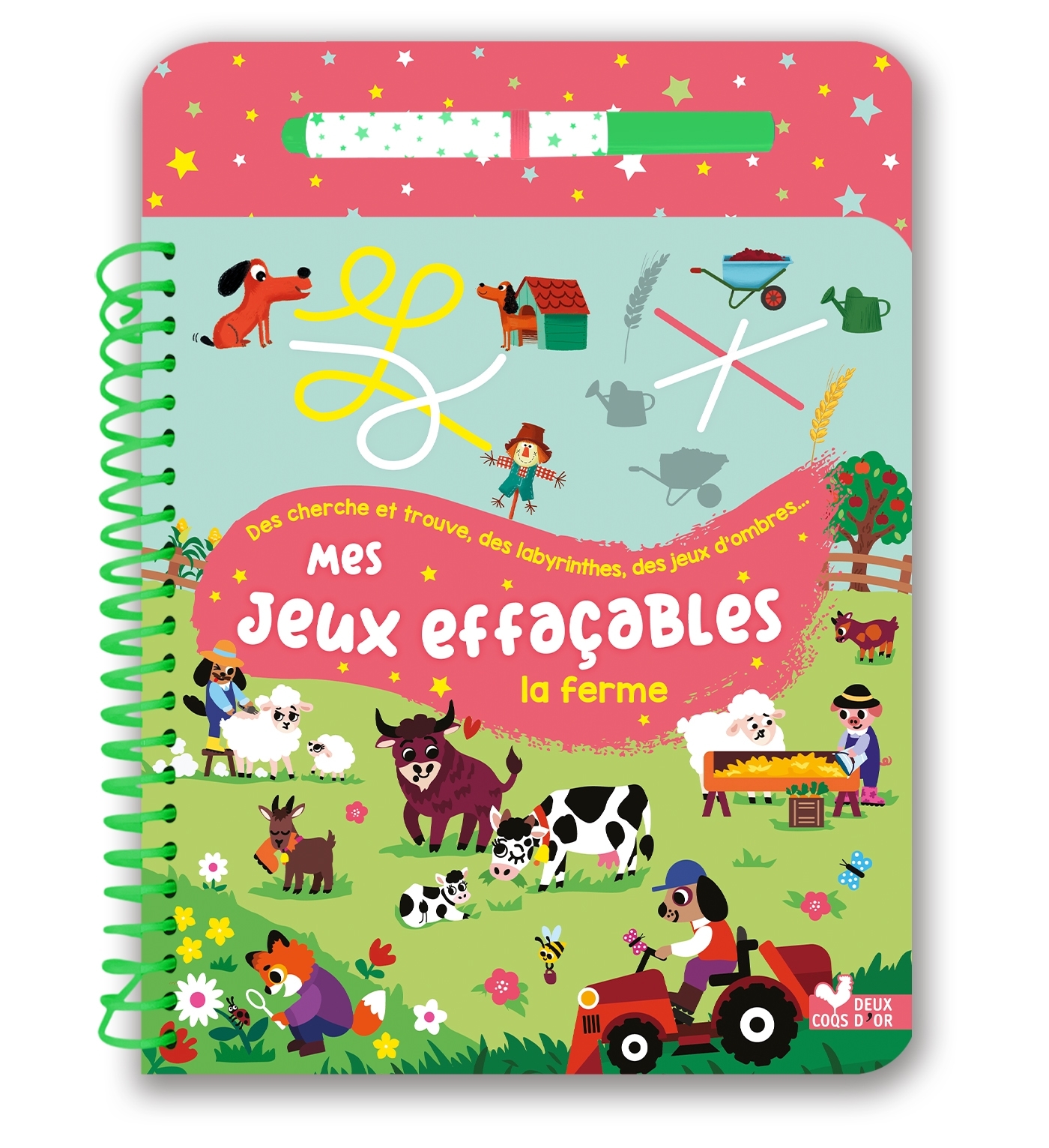 Mes jeux effaçables - La ferme