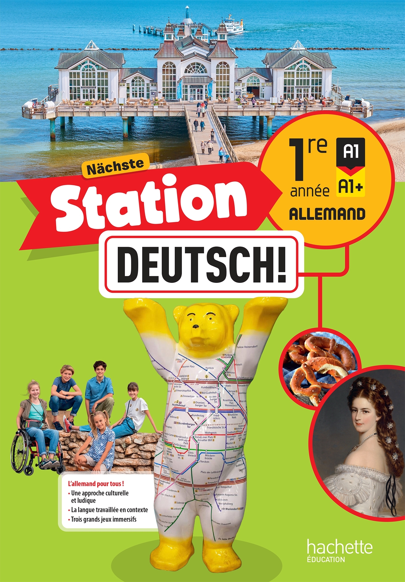 Nächste Station Deutsch! 1re année - Livre élève - Ed. 2025
