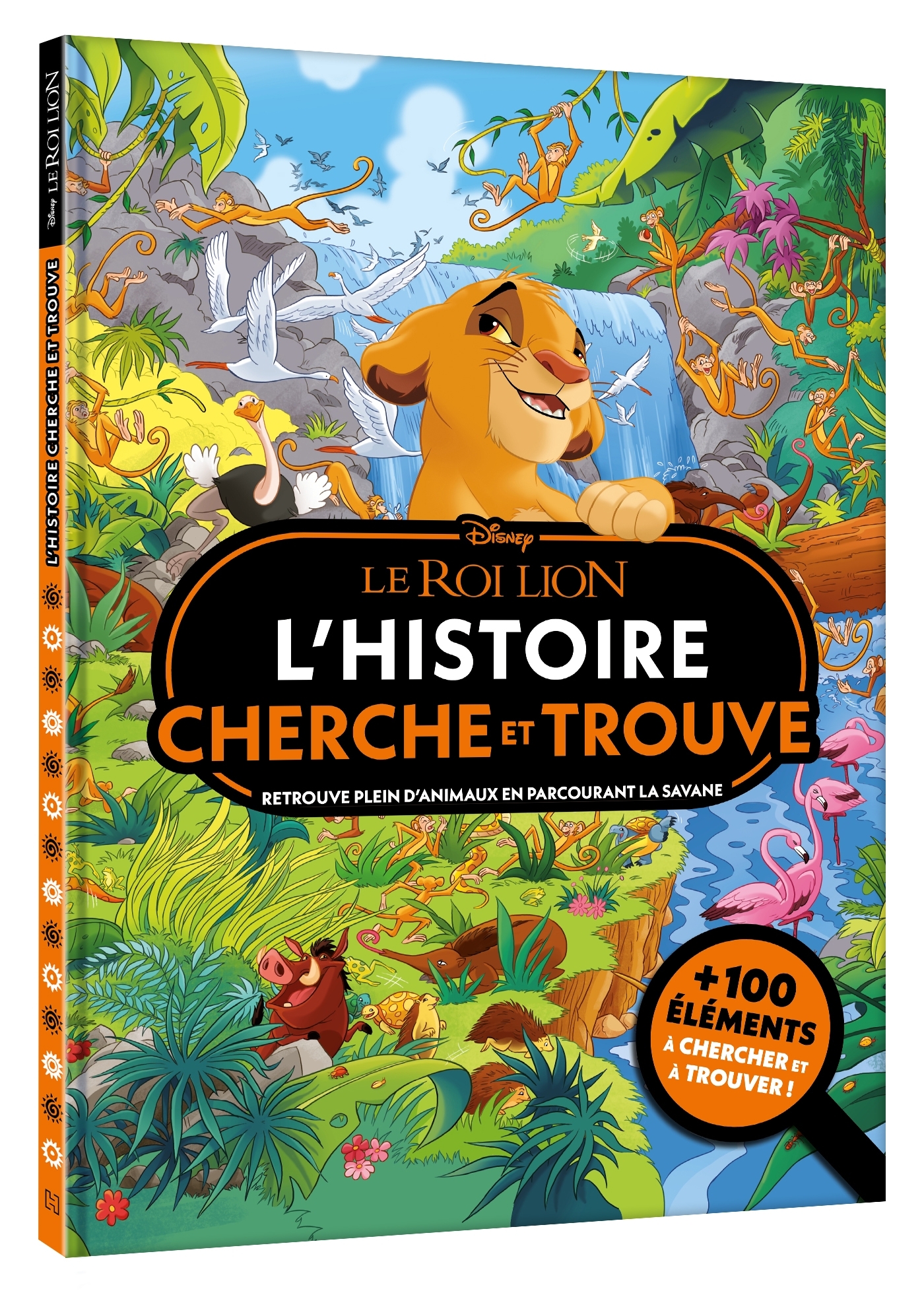 LE ROI LION - Où se cache ? - L'histoire de Simba - Cherche et Trouve - Disney