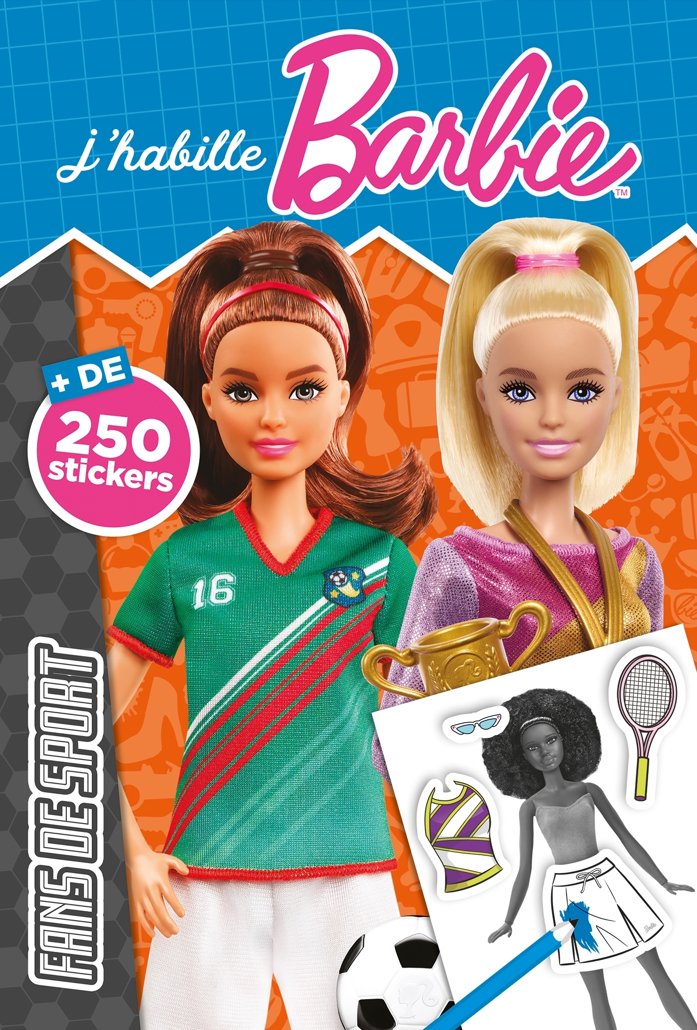 Barbie - J'habille - Fans de sport